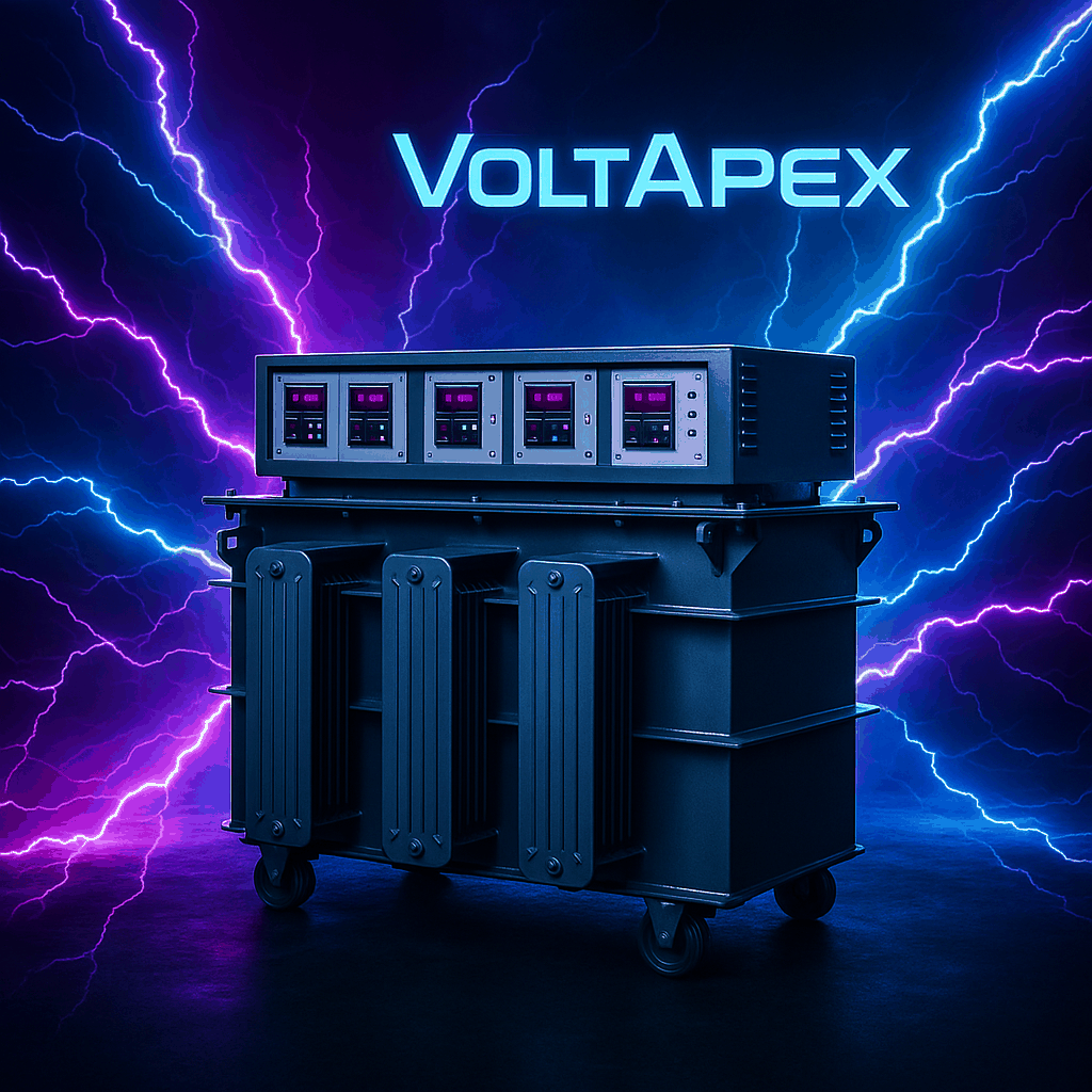 VoltaPex 100 KVA 3-Phase Servo Voltage Stabilizer